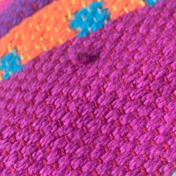 Vintage Pioneer Wear Womans Fringe Jacket Western Multicolored Adult Size Large - Picture 12 of 12